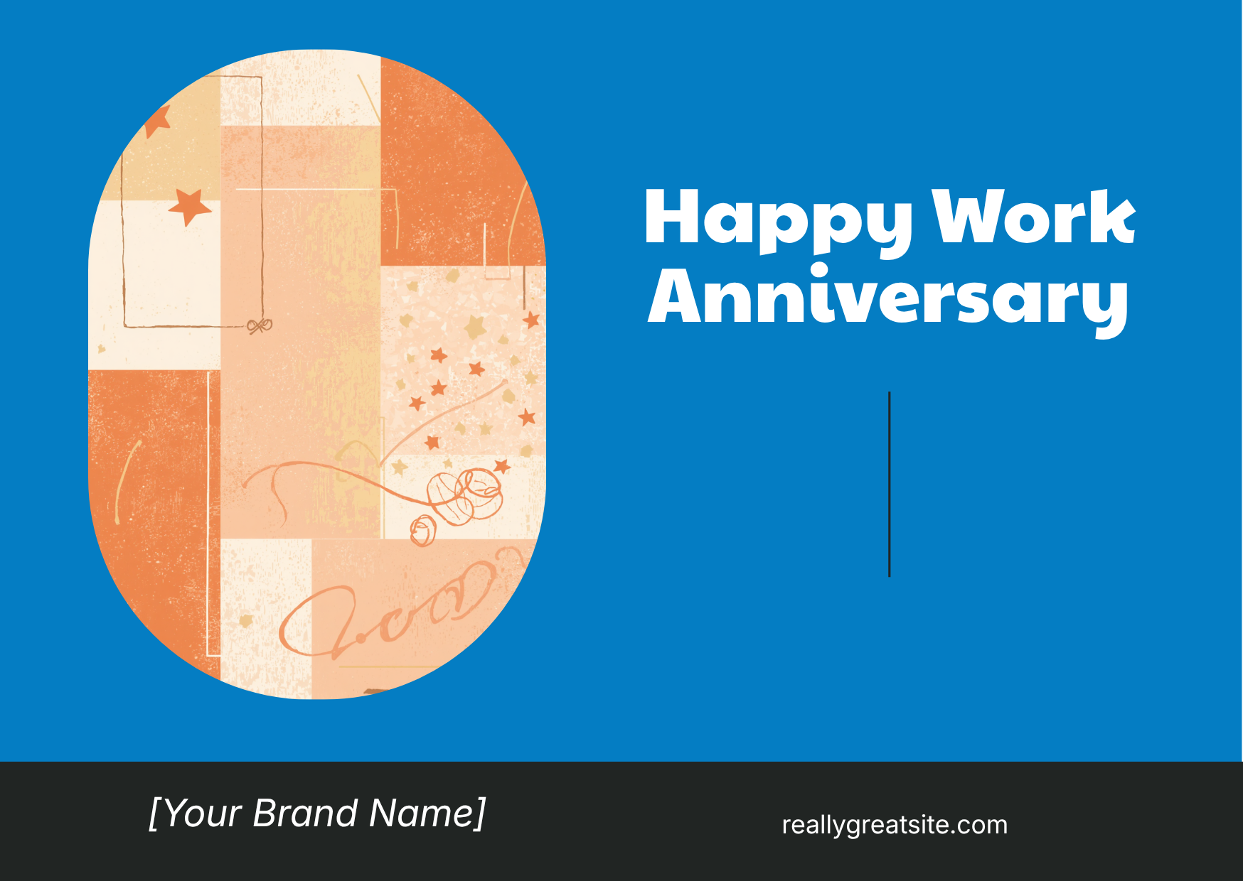 Work Anniversary card variant 2
