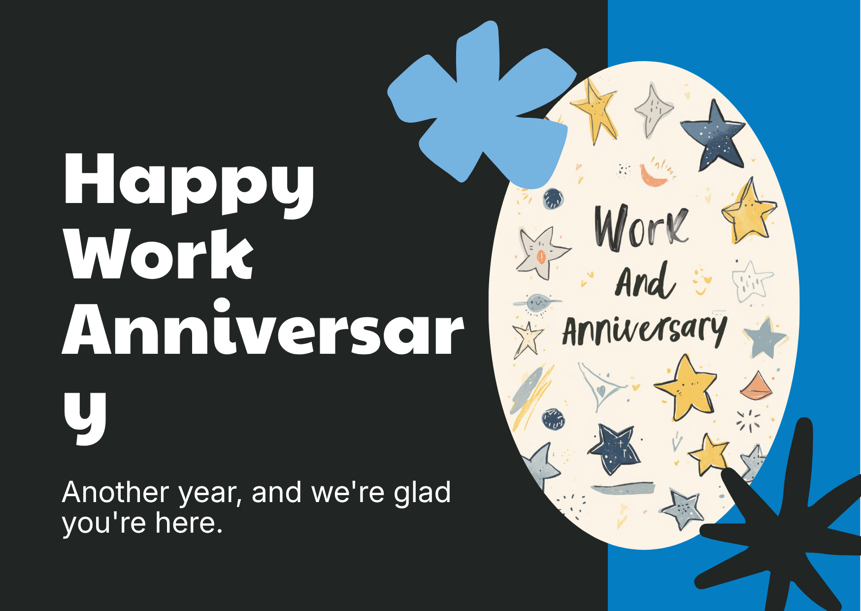 Work Anniversary card variant 4