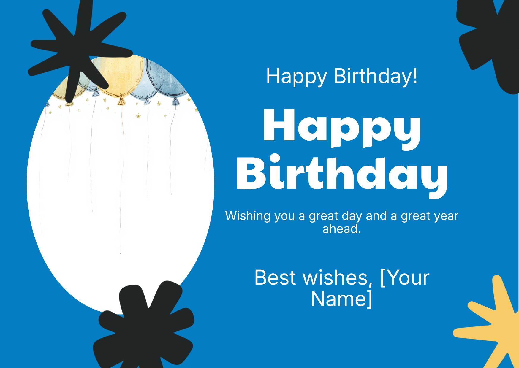 Birthday card variant 2