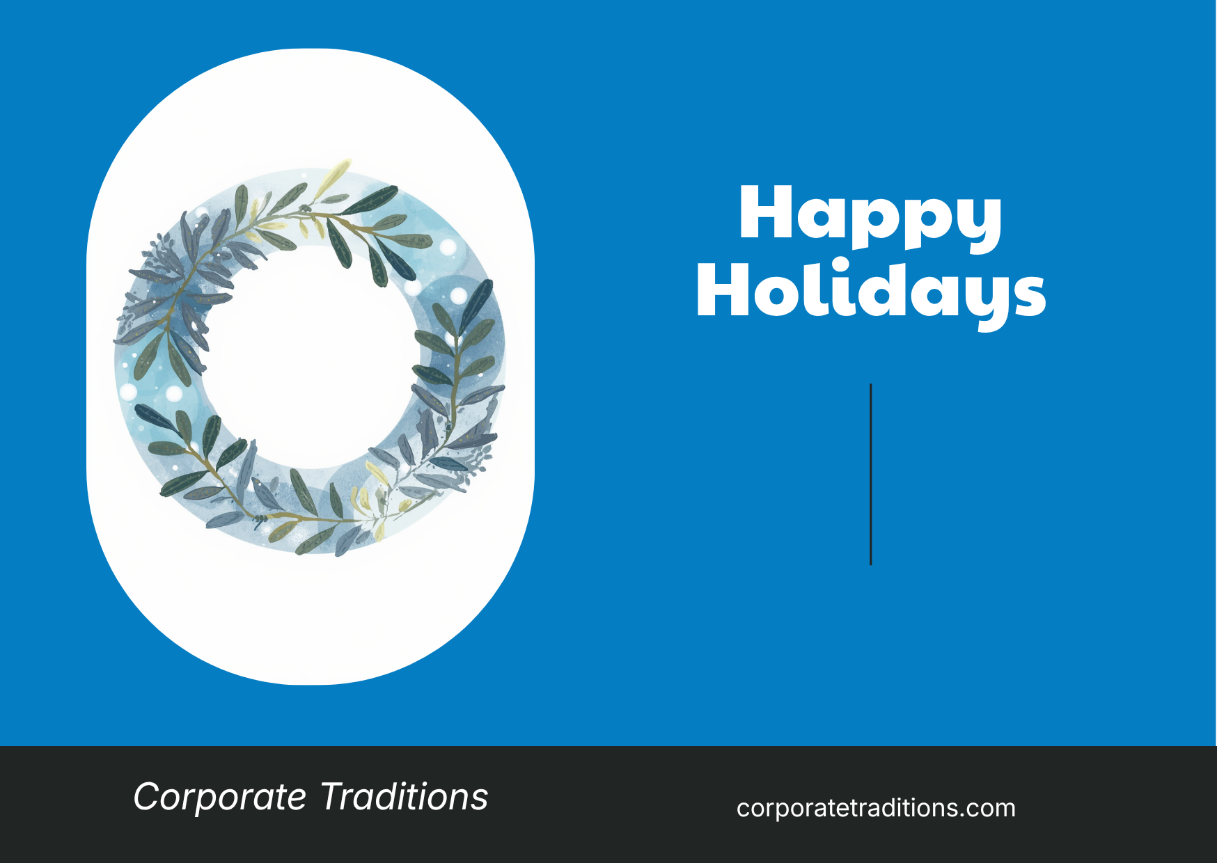 Happy Holidays card variant 4